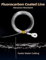 BLUEWING cedar plug water action illustrating versatile movement
