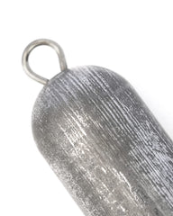 BLUEWING lead sinker with stainless ring for abrasion-free line protection.
