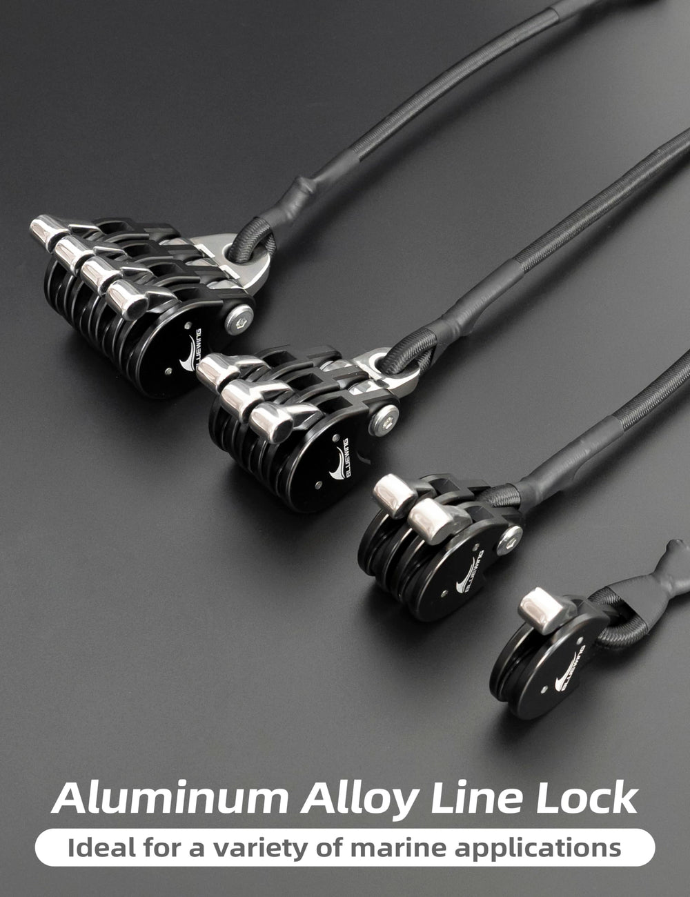 BLUEWING offshore fishing pulley designed for durability in marine conditions and salt spray.