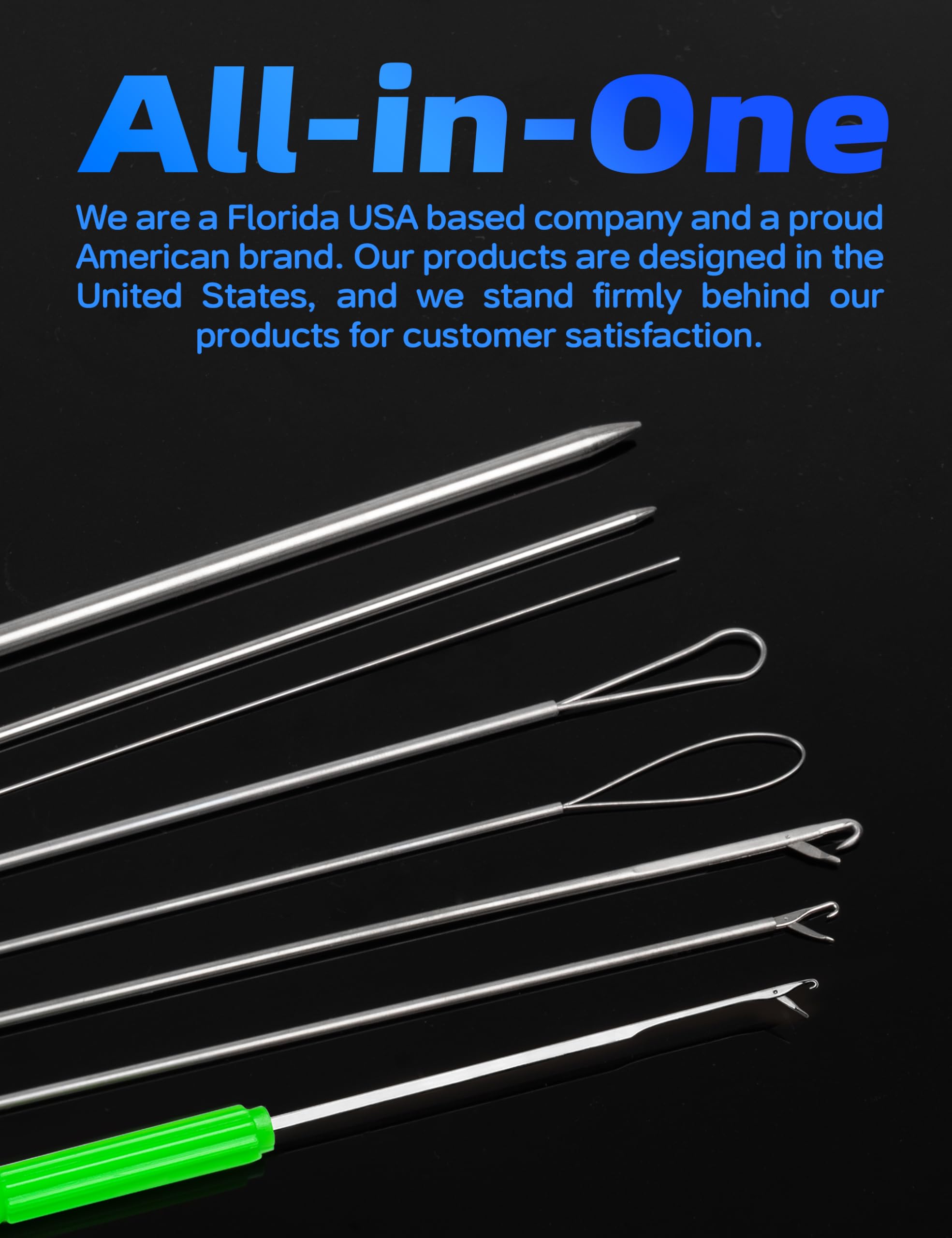 BLUEWING stainless steel closeup emphasizes corrosion resistance and durability.