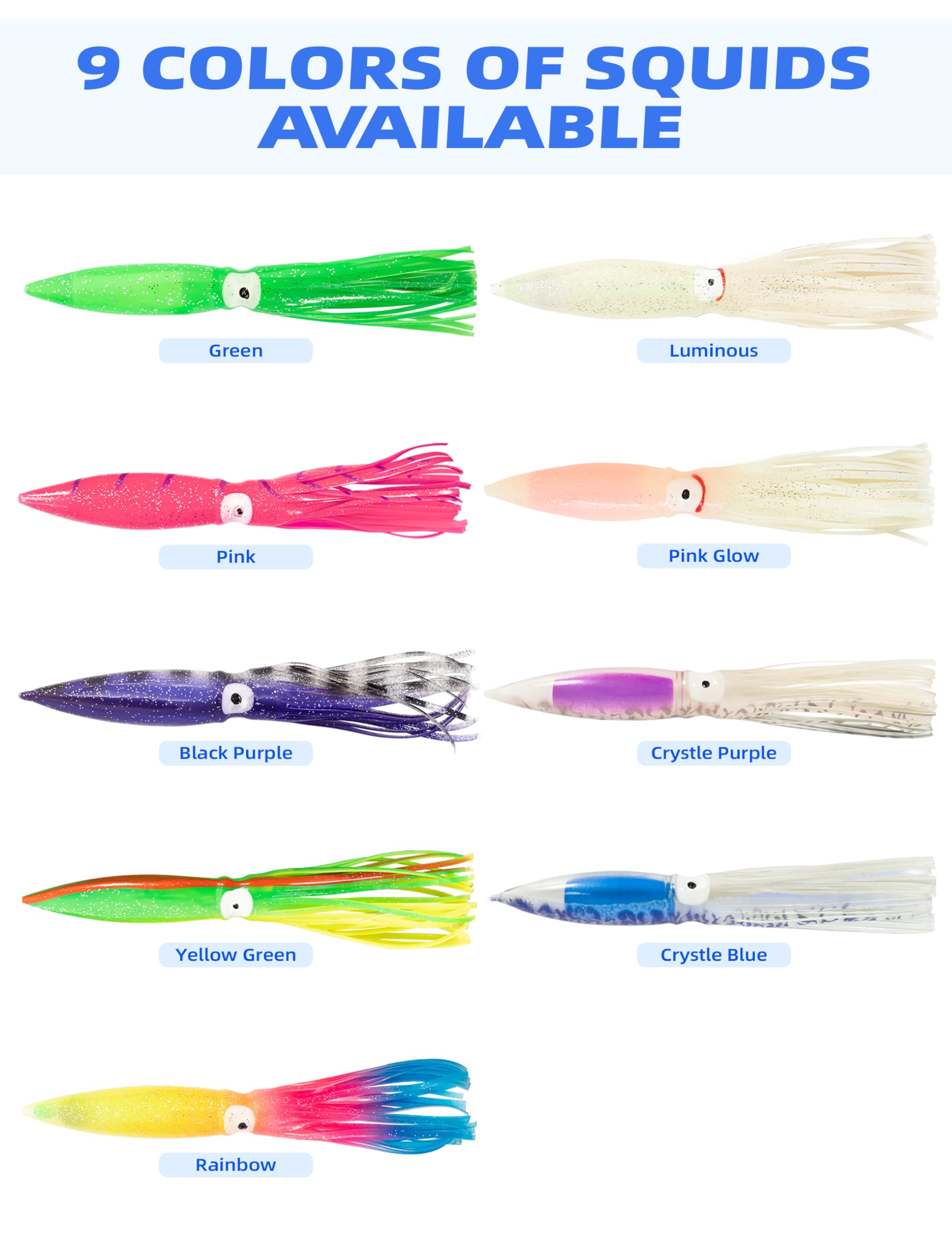 BLUEWING starboard walker bird expands angle options for catching more targets.
