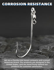 Stainless steel construction suitable for freshwater and saltwater use