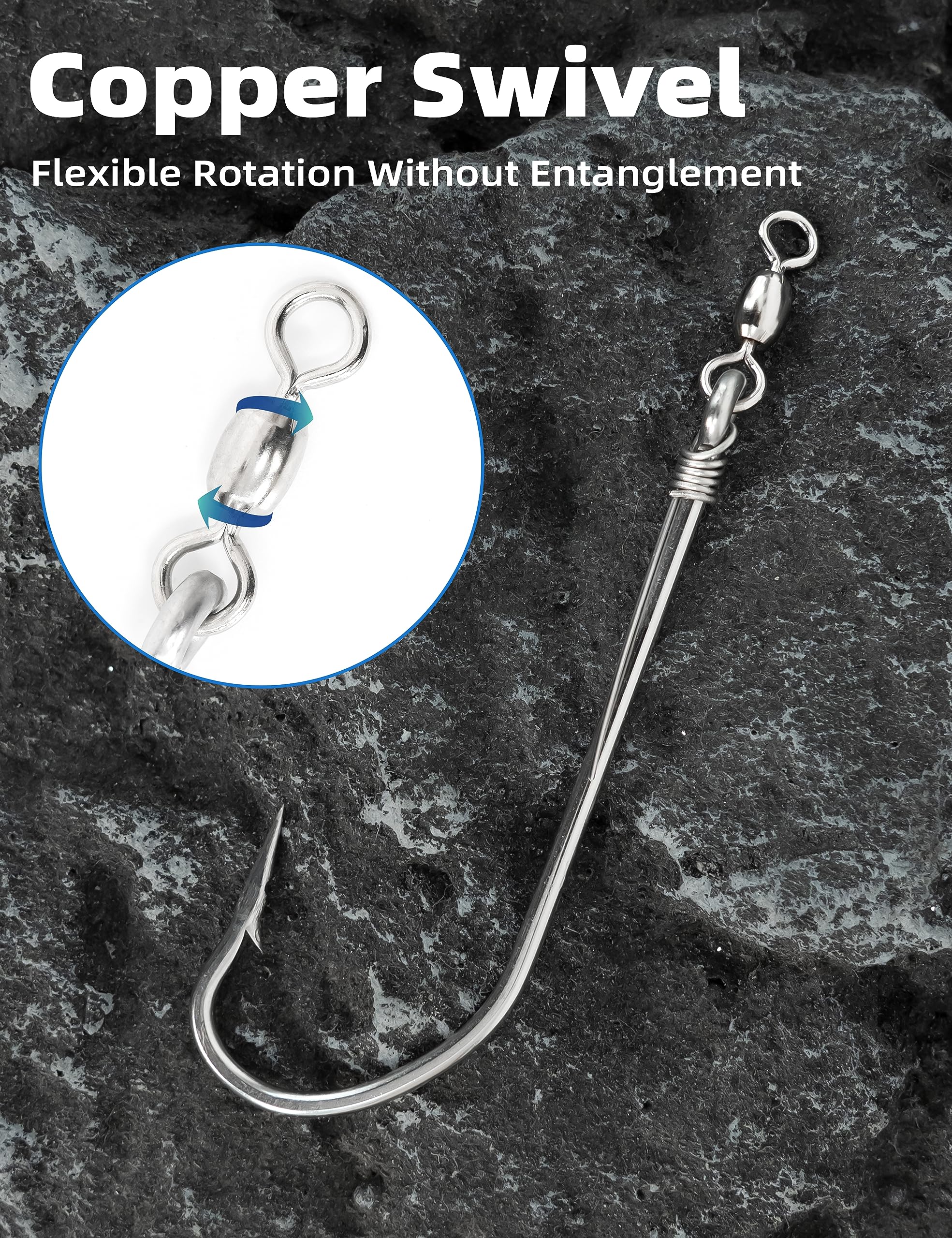 Two 14/0 Bonita hooks in a single package