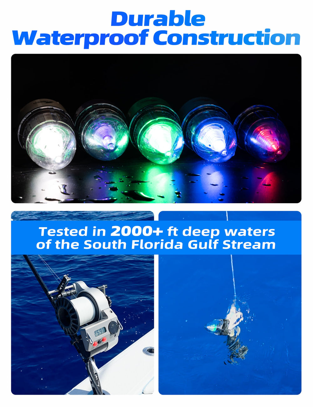 BlueWing V2 Bell Deep Drop Light, easy battery access for long trips.