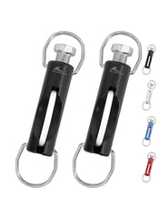 BlueWING zirconia outrigger release clip for durable saltwater trolling.