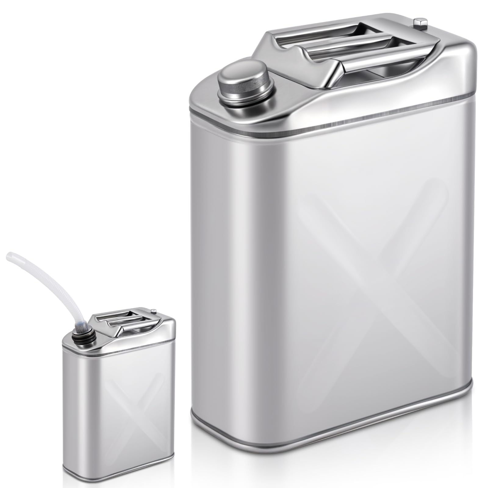 Blulu water container body made from 304 stainless steel for rustproof outdoor storage.