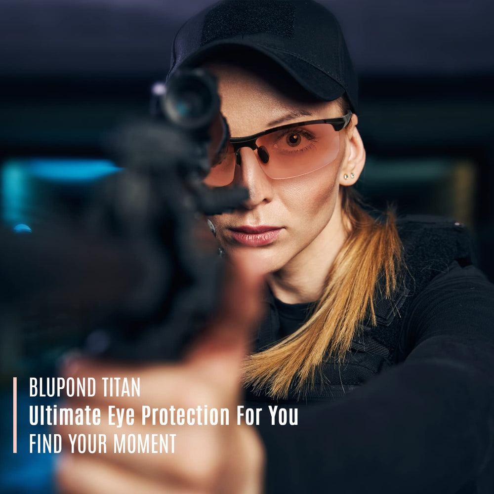 BLUPOND Italian-design-sunglasses blend style with function for field use