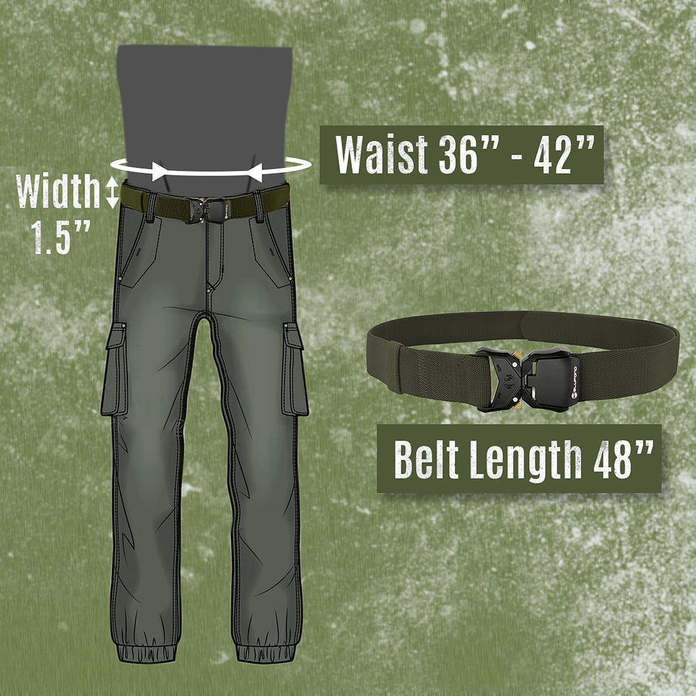 BLUPOND multipurpose belt suitable as gun, rigging, or work belt.