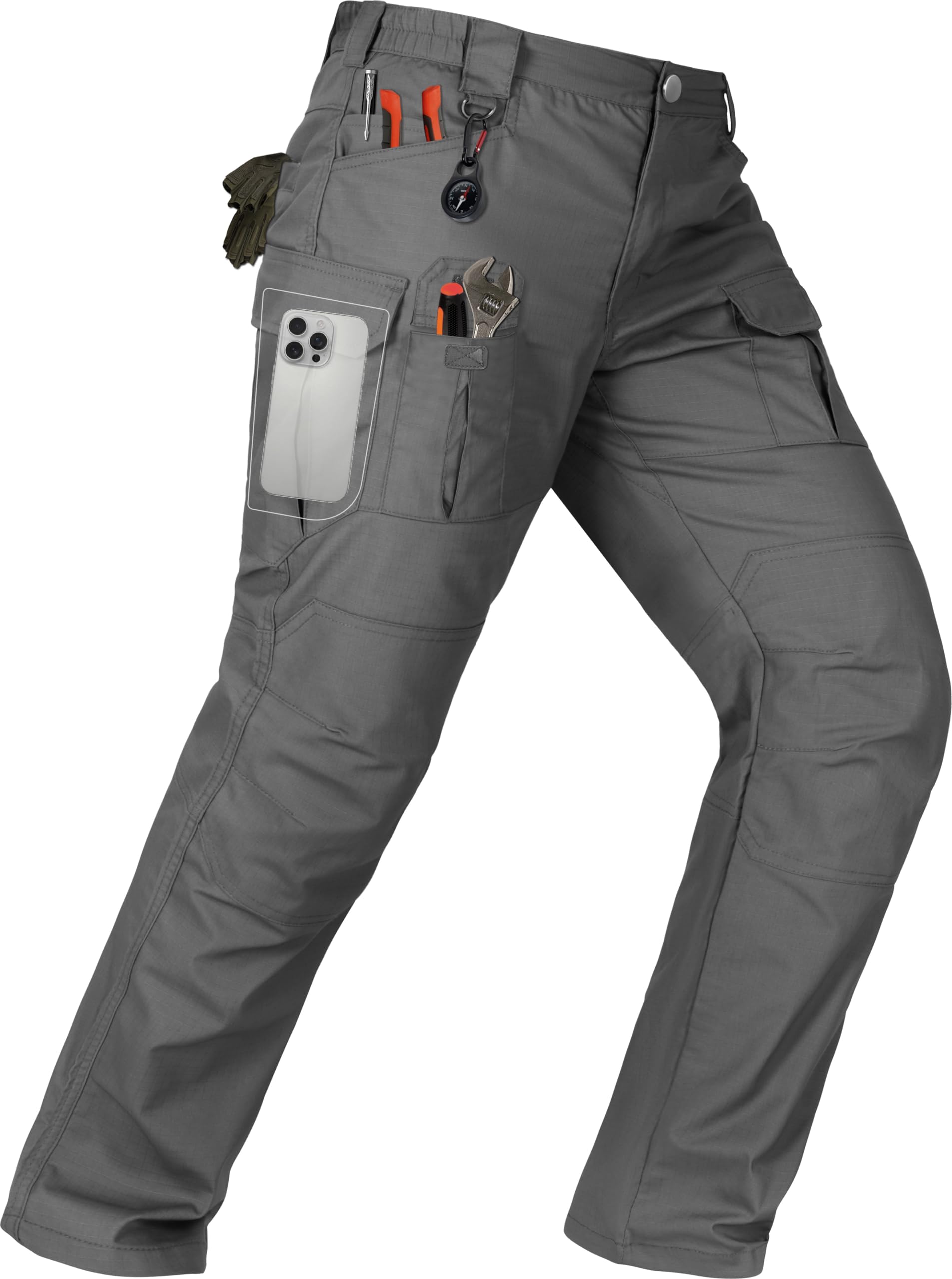 BLWINYUT fabric close-up highlights durable ripstop and stretch comfort