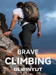 BLWINYUT elastic waist with D-ring enables flexible movement.