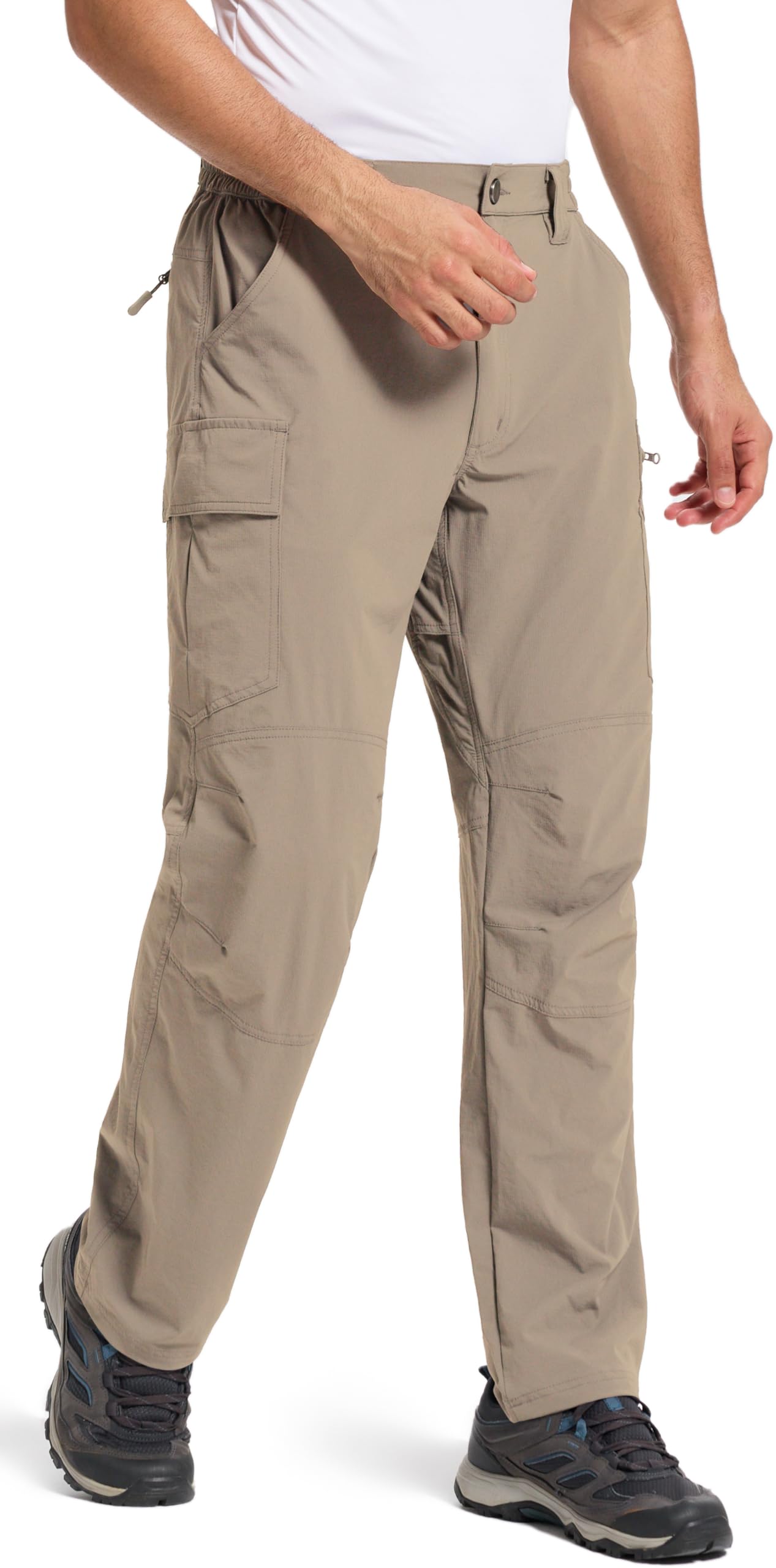BLWINYUT pants quick-dry fabric keeps you comfortable after a splash or rain.