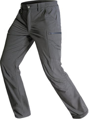 BLWINYUT men's hiking pants water-resistant fabric ready for wet trails