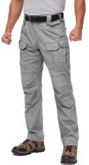 BLWINYUT pants with 3D tailoring and articulated knees for active movement.