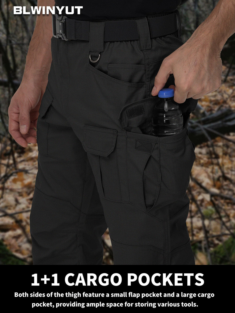 BLWINYUT mens tactical pants rugged workwear suitable for outdoor adventures