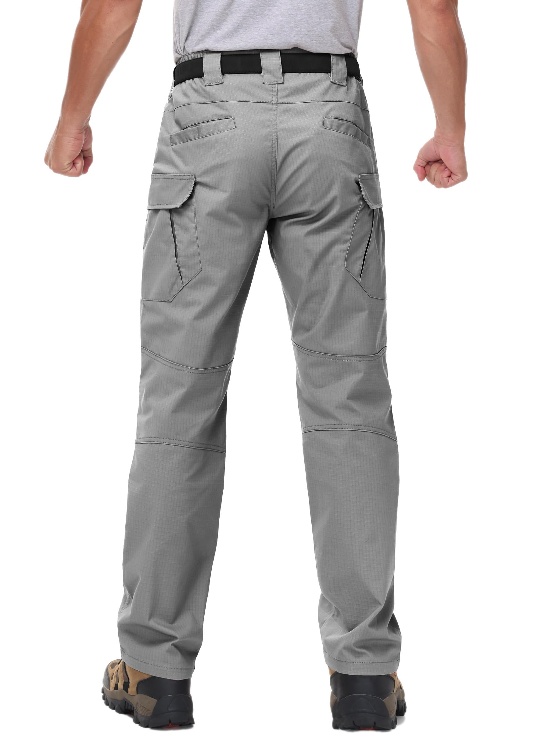 BLWINYUT men's tactical pants front pocket layout for quick tool access.