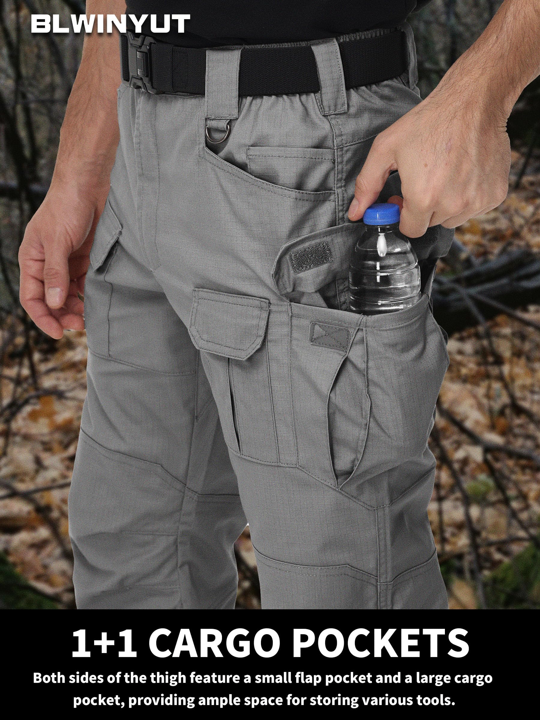 BLWINYUT outdoor-use pants in action for versatile tasks