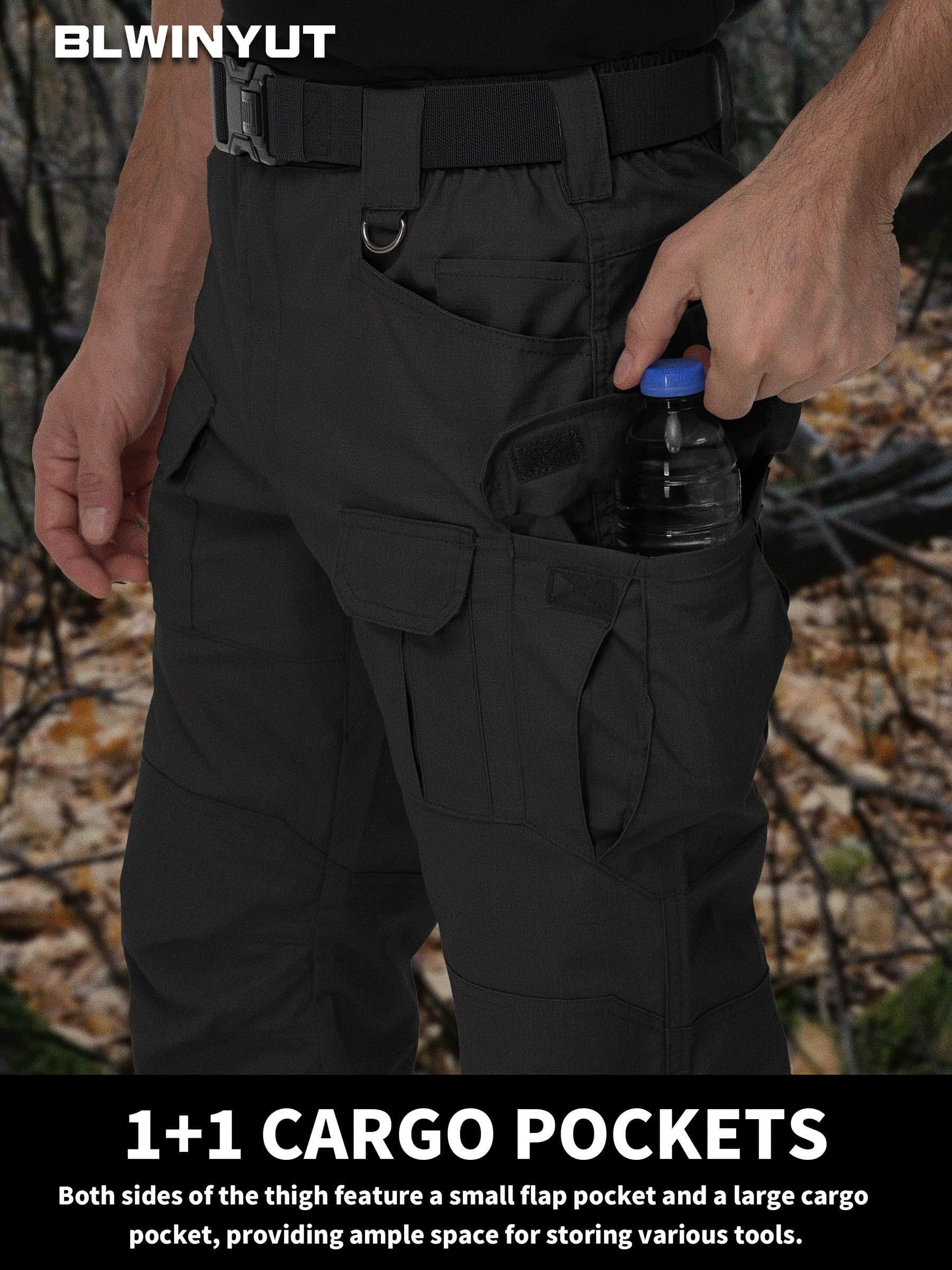 BLWINYUT tactical pants cargo versatility supports varied outdoor routines.