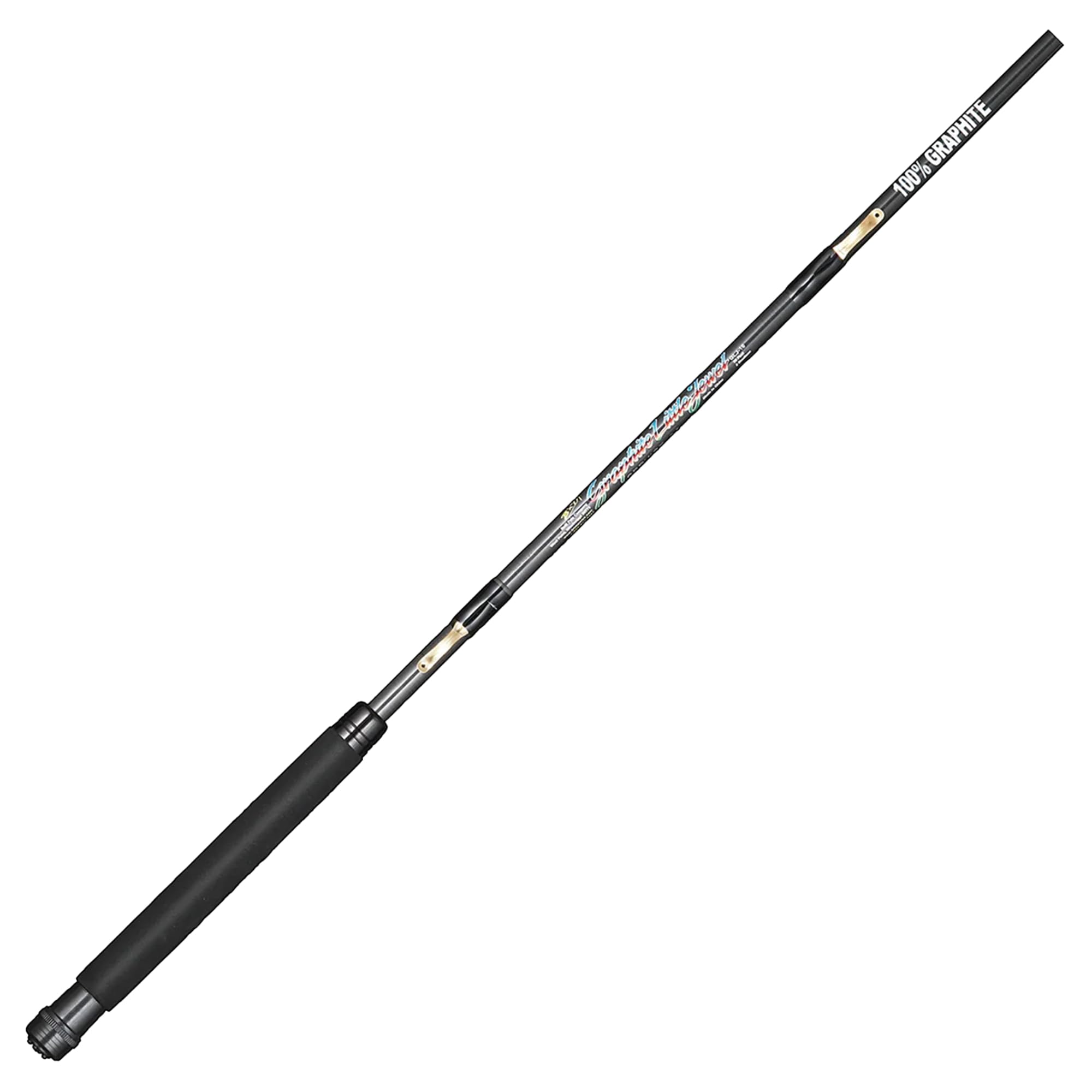 B&M GLJ11 Little Jewel telescopic rod extended to full length for longer casting reach