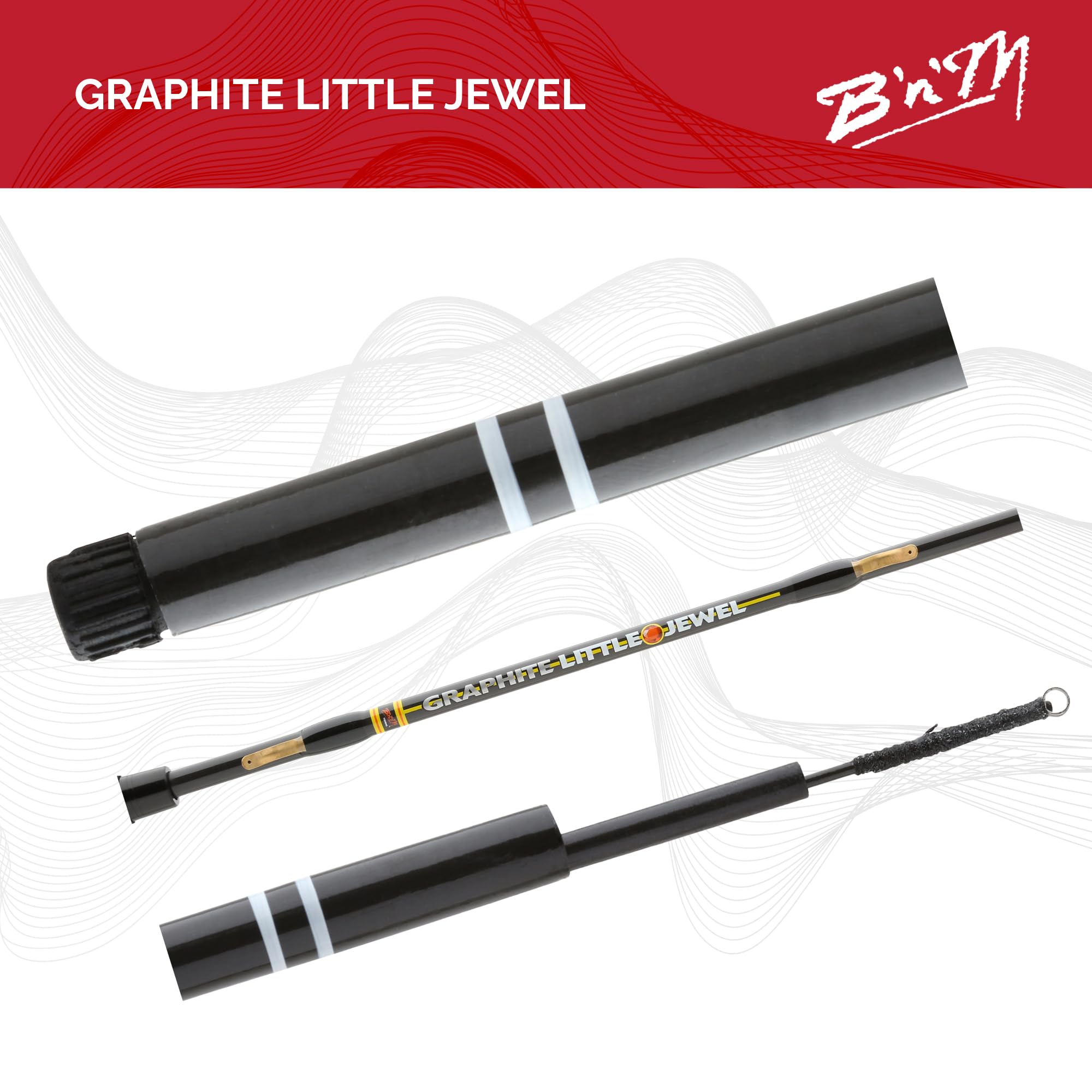 Line keeper on the B&M GLJ11 Little Jewel helps manage tackle