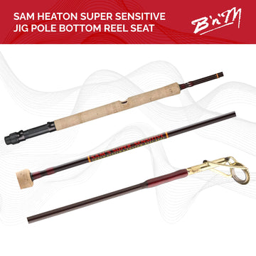 Aluminum oxide guides promote smoother line flow and reduce sticking during retrieves