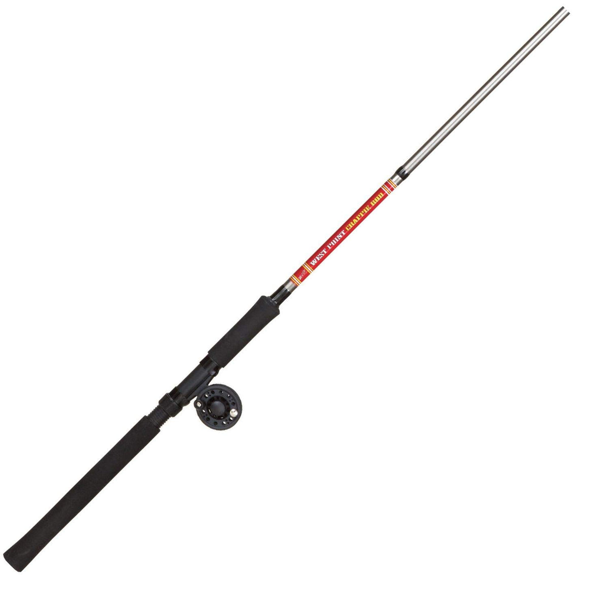 B&amp;M WPCOM10 West Point Crappie Pole, lightweight 10 ft two-piece rod for crappie fishing