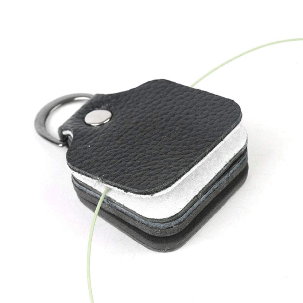 Bnineteenteam 3-in-1 fly fishing line straightener with keyring - front view