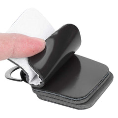 Cotton foam and fiber material detail of the straightener