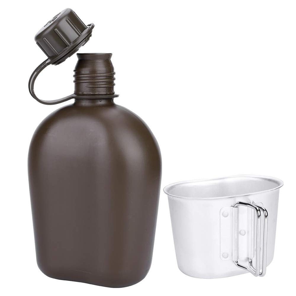 Bnineteenteam retro army style canteen complements outdoor gear aesthetics