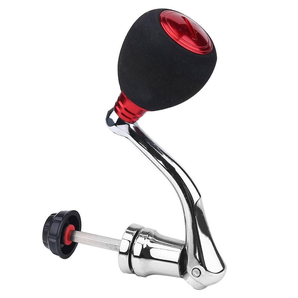 Bnineteenteam reel replacement power handle red front view for precise control.