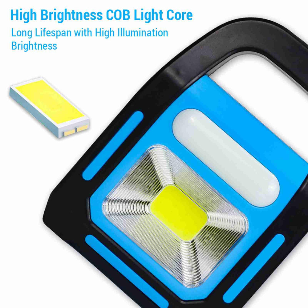 Bnineteenteam solar lantern non-slip handle provides secure grip.