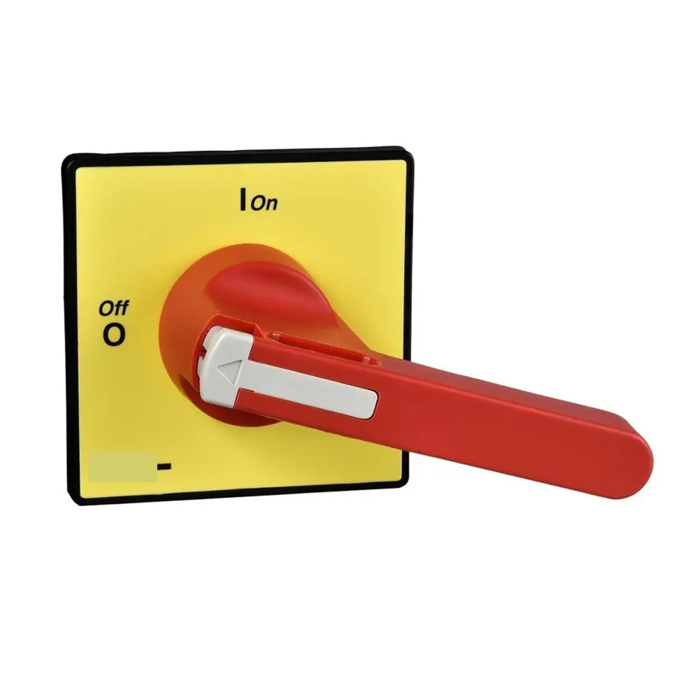BNIVALTER TeSys Vario front red rotary handle for secure one to three padlock configurations