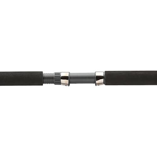 B'n'M Buck's Graphite Jig Pole 11ft, 2-piece design for travel.