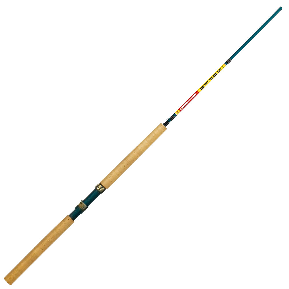 BnM The Super Stick 13 ft pole front view highlighting heavy action for crappie jigging