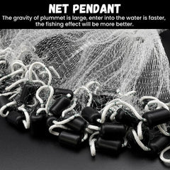 Bnqoe fishing cast net neoprene wrist strap for comfortable casting