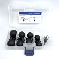BNR Dave's Salmon Pack steel weights for salmon fishing, ideal for tributaries and multiple techniques.