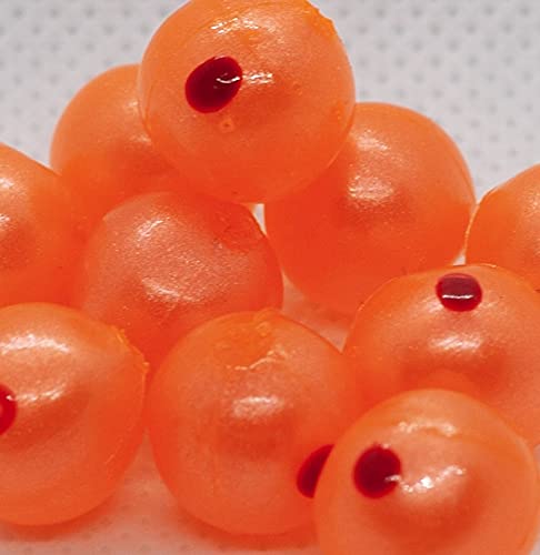 BNR Soft Beads Creamsicle Stinkeye for steelhead rigs; realistic eggs look and easy rigging.