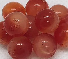 BNR Soft Beads 10mm Roe Dark neutrally buoyant attractor for steelhead rigs.