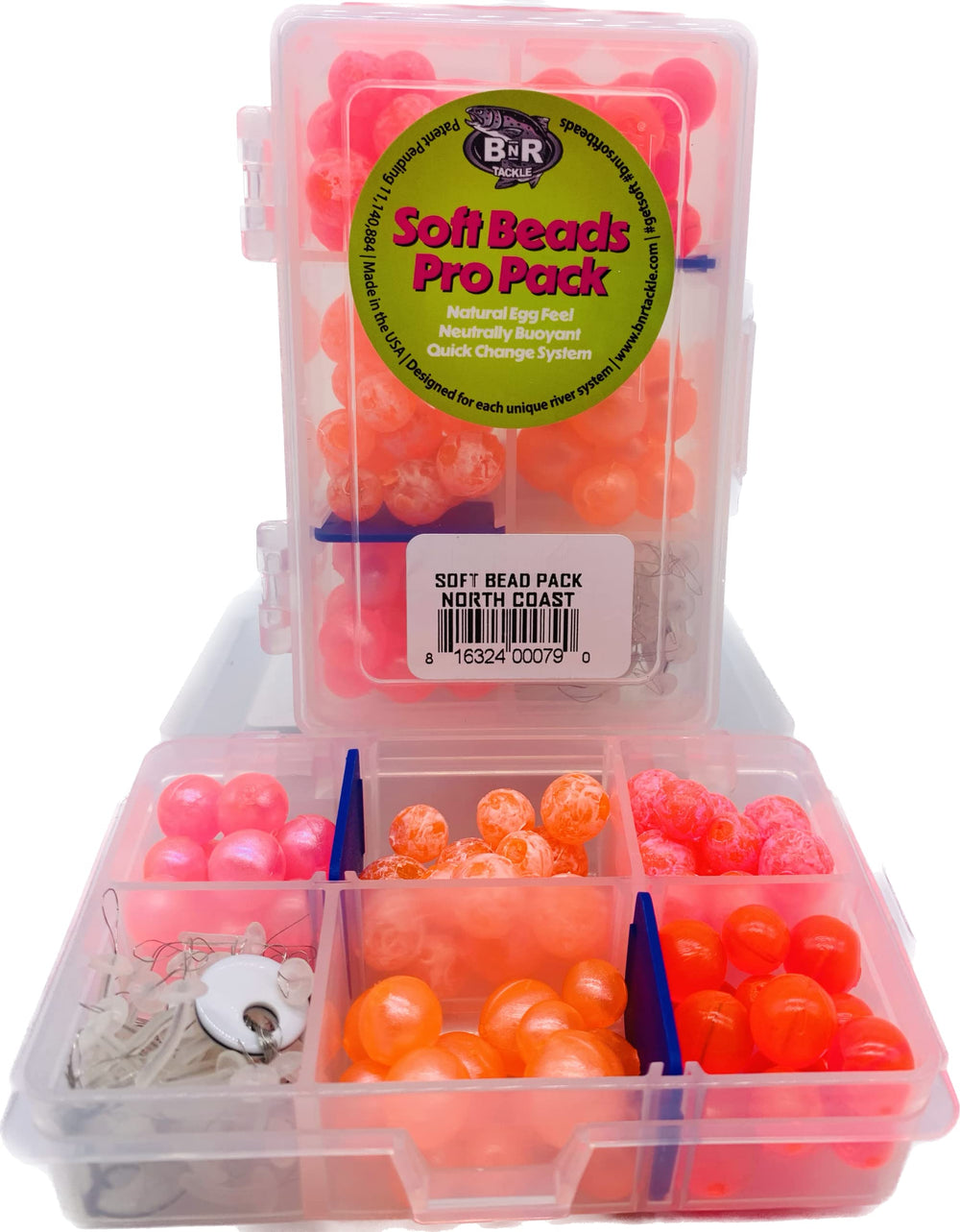 BnR Soft Beads North Coast Creamsicle color