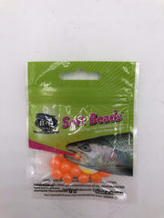 BNR Tackle SBCR8 Soft Beads Creamsicle neutrally buoyant attractor for steelhead rigs