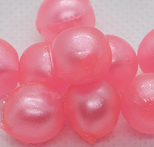 BNR Tackle Soft Beads pearl pink drift naturally for steelhead fishing