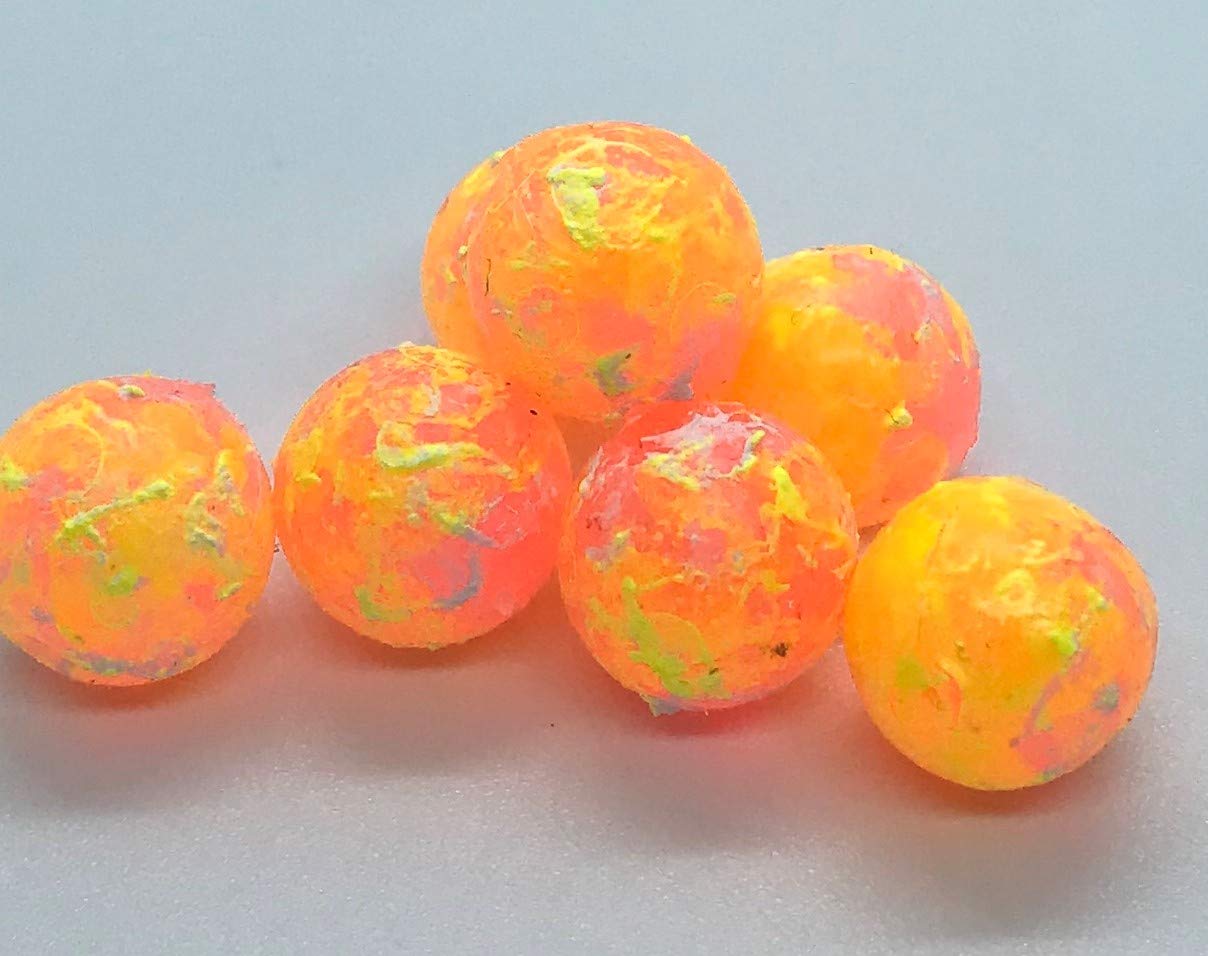 BNR Tackle soft beads 8mm lucky close-up for lifelike eggs and neutral buoyancy on rigs.