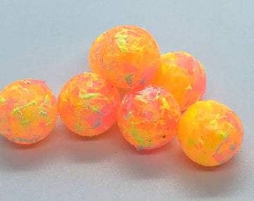 BNR Tackle soft beads 8mm lucky close-up for lifelike eggs and neutral buoyancy on rigs.