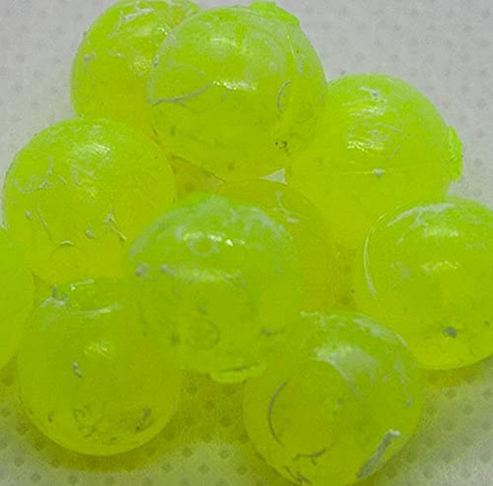 BNR Tackle soft bead in Hot Snot, 12mm, neutral buoyancy for egg-imitation drifts