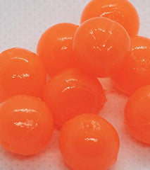 BNR Tackle Soft Beads shrimp color with neutral buoyancy for natural stream drift
