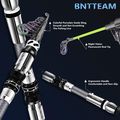BNTTEAM fluorescent rod tip visible at night for tracking