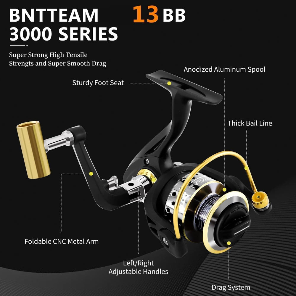 BNTTEAM 100m nylon line ready for various fishing situations.