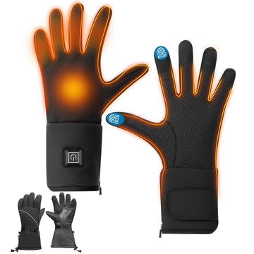 BNZ heated gloves two-pairs pack for versatile indoor and outdoor warmth