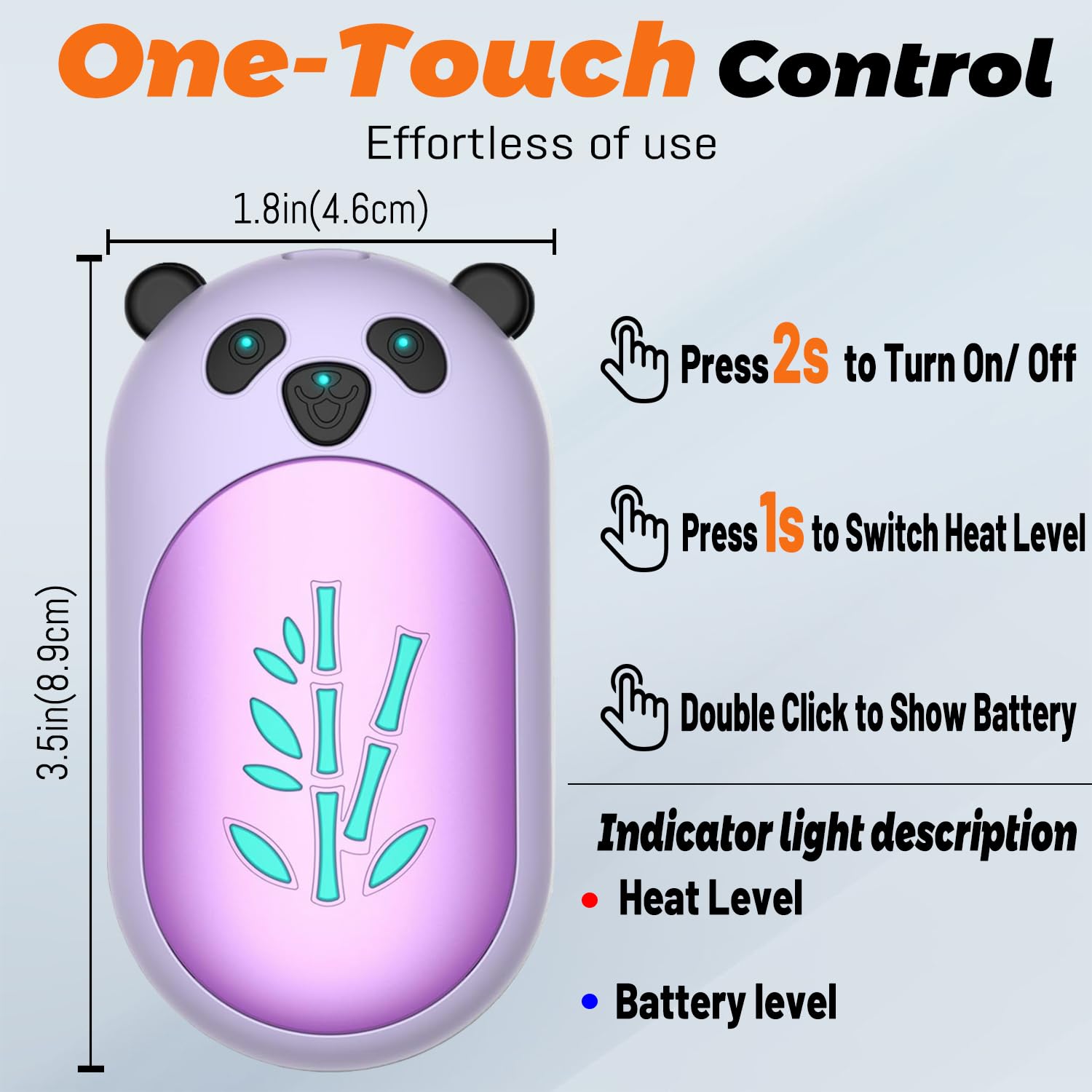 BOANKODU 6000mAh battery life image emphasizes long-lasting warmth for all-day use.