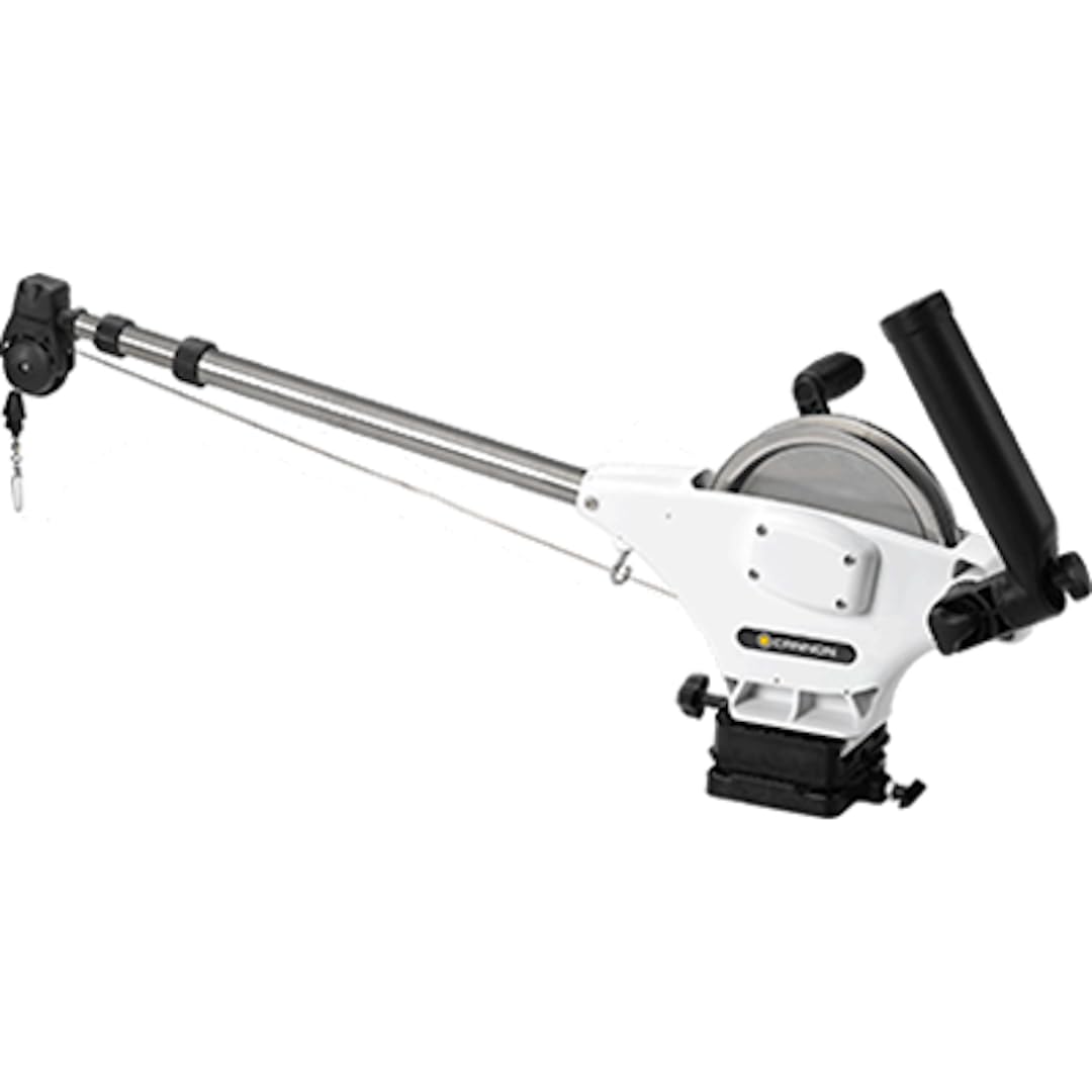 Boating Accessories Uni-Troll 10 STX-TS front view for precise depth control on deck