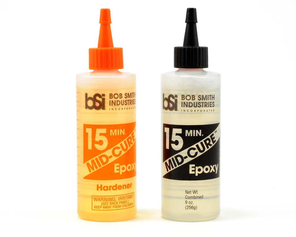 Bob Smith Industries 204 Mid-Cure Epoxy 9 oz bottle front view